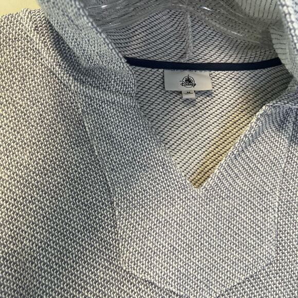 Disney Hooded Sweatshirt Walt Disney World Spell Out Periwinkle Medium - Picture 5 of 9